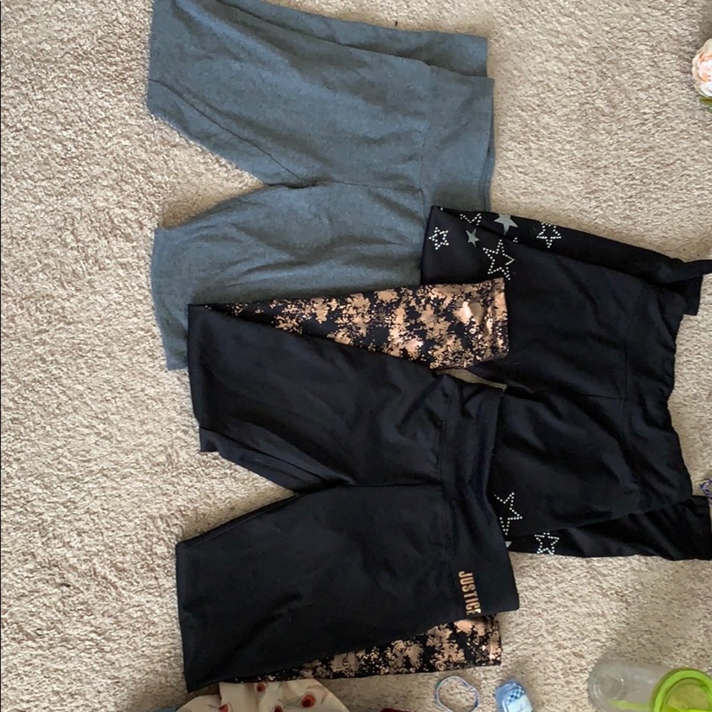 Pack of 3 justice leggings